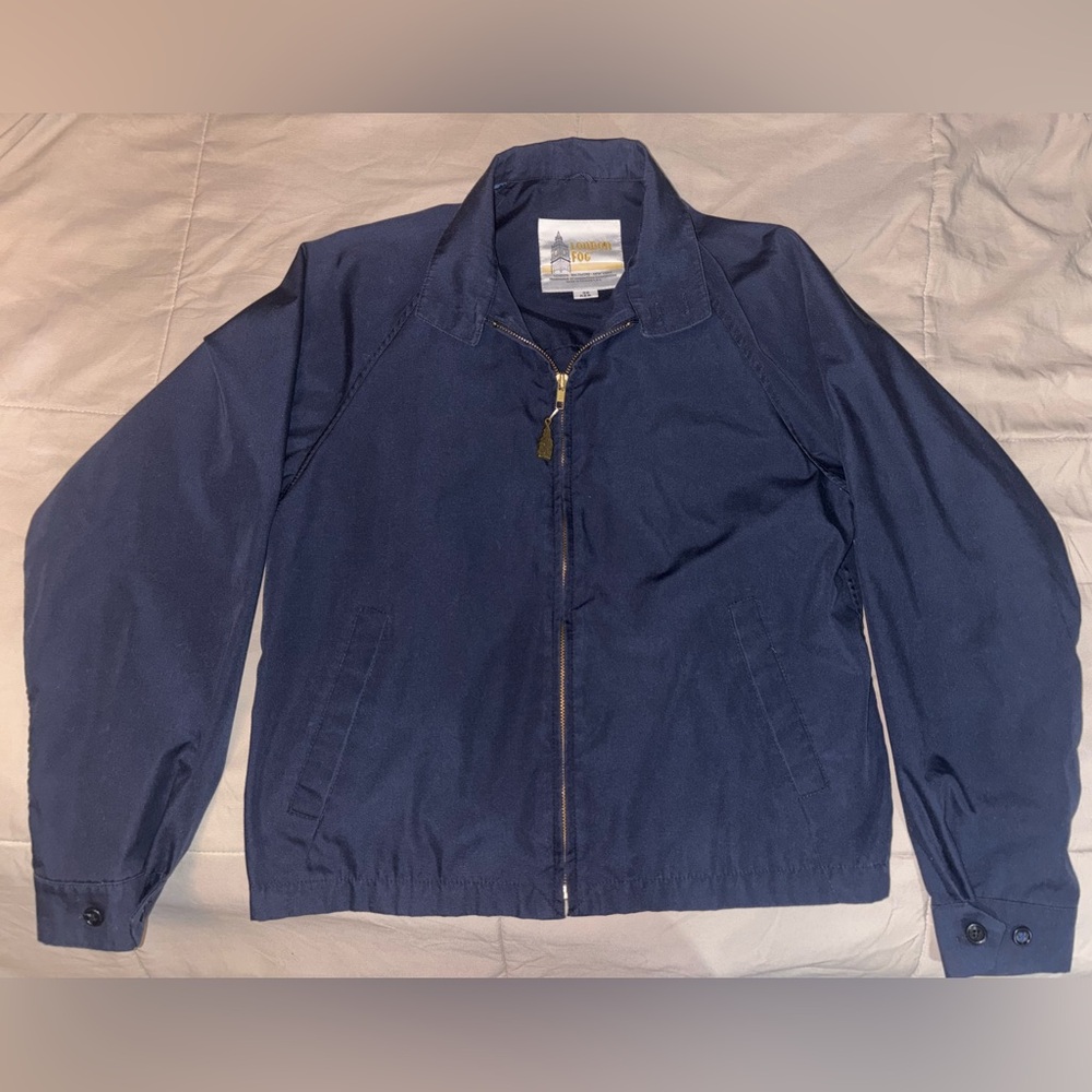 Navy Blue Vintage Jacket